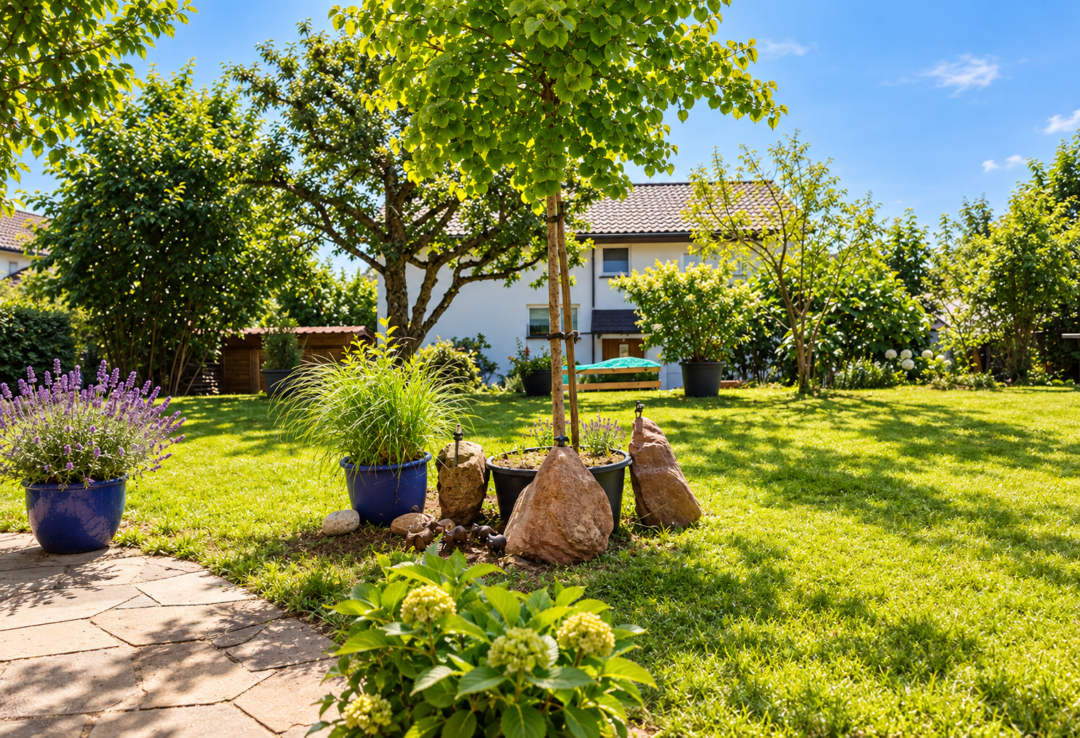 Gartenarbeit